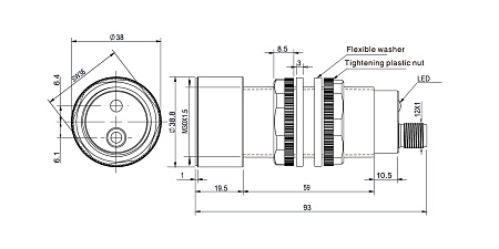 MC30-600PV Akusense Ультразвуковые датчики